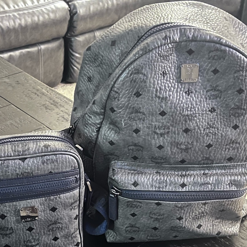 MCM backpack and shoulder bag